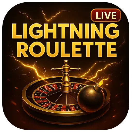 Lightning Roulette by Evolution Gaming - Enhanced live roulette with randomly boosted lightning numbers for higher multiplied payouts - Exciting live casino game for Philippine players
